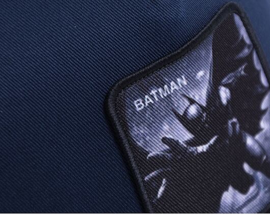 Kšiltovka Capslab DC Cmics - Batman Trucker Black & White - Black / White