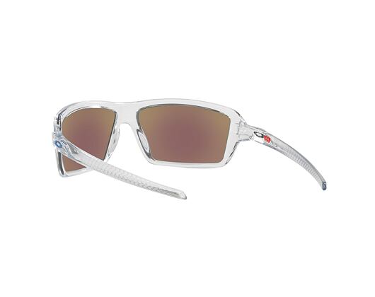 Sluneční brýle Oakley Cables - Polished Clear / Prizm Sapphire Polarized - OO9129-563