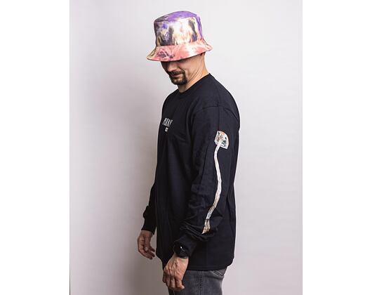 Triko S Dlouhým Rukávem HUF x Pleasures Spore Longsleeve Black