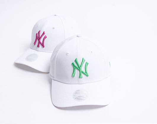 Dámská kšiltovka New Era 9FORTY Womens MLB League Essential New York Yankees Strapback Optic White
