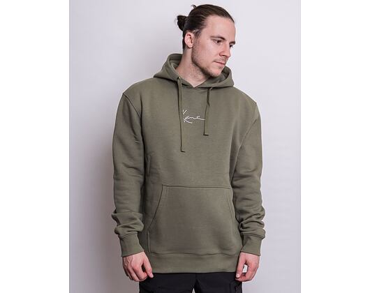 KARL KANI◆Small Signature Essential Oversized Hoodie[Green] Shop Karl Kani Small Signature Essential Hoodie KM-HD011-105