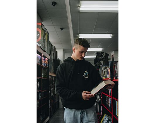 Mikina HUF x MARVEL Ghost Rider TT Hoodie Black