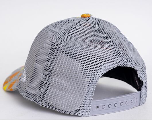 Dětská kšiltovka New Era 9FORTY Kids Trucker MLB Print New York Yankees Strapback Dolphin Gray/Optic