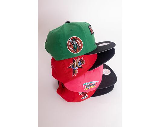Kšiltovka Mitchell & Ness Boston Celtics Team Insider Snapback HWC Green / Black