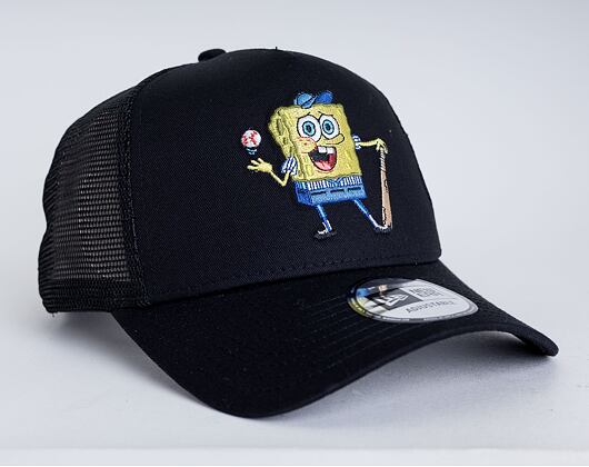 Kšiltovka New Era 9FORTY A-Frame Trucker Sporty Spongebob Black