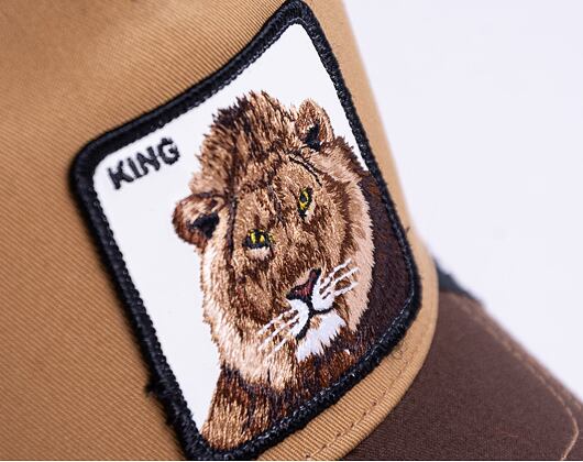 Kšiltovka Goorin - Animal Farm Core The King Lion - Whiskey Brown