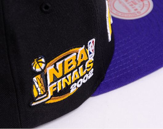 Kšiltovka Mitchell & Ness The Finals Snapback Los Angeles Lakers Black / Purple