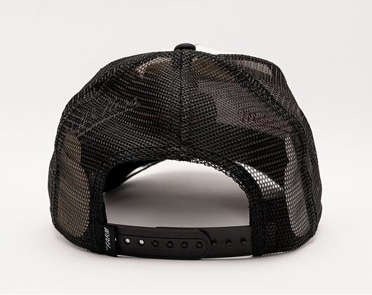 Kšiltovka Goorin - The - Black Sheep Trucker - Black / White