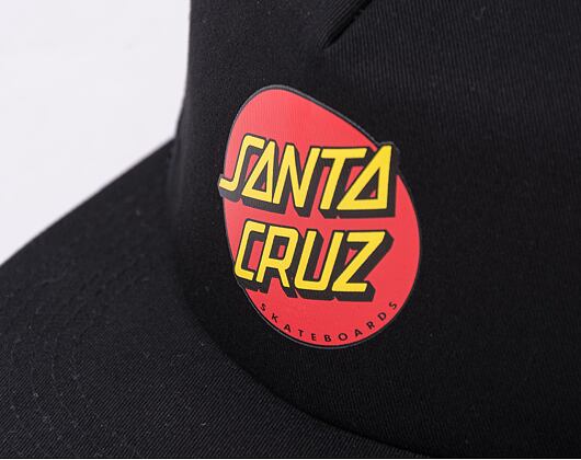 Kšiltovka Santa Cruz Classic Dot Mesh Cap Black/Black