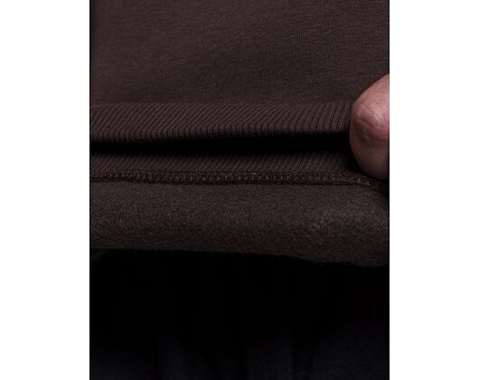 Mikina New Era Heritage Oversized Hoody Brown / Off White