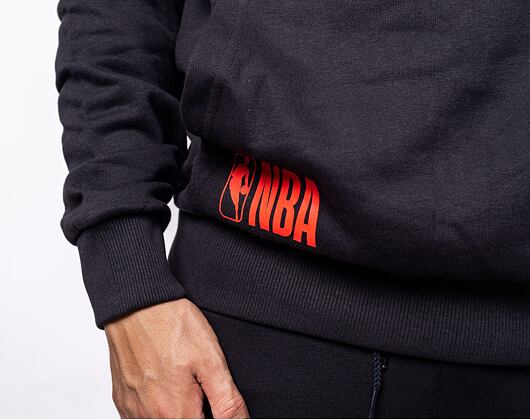Mikina New Era NBA Half Logo Oversized Hoody Chicago Bulls Black/Red