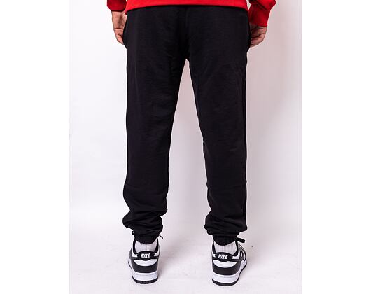 Tepláky New Era NBA Script Joggers Chicago Bulls Black/Red