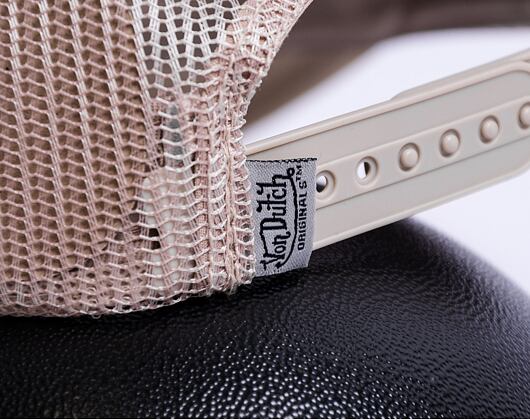 Kšiltovka Von Dutch Baker Trucker Foam White/Tan