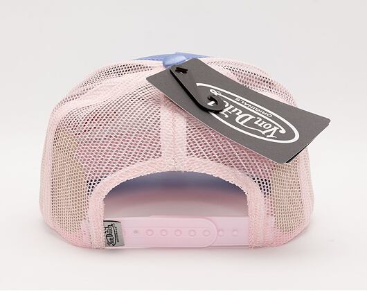 Kšiltovka Von Dutch Cary Trucker Satin Blue/Pink
