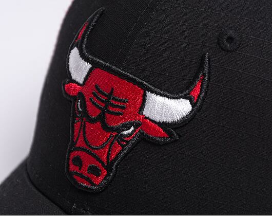 Kšiltovka New Era 9FORTY NBA Ripstop 9forty Chicago Bulls Black