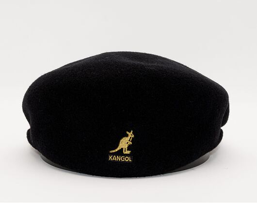 Bekovka Kangol 504 Kangol Cap Black/Gold - Snapbacks