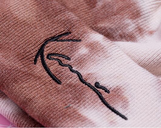 Kulich Karl Kani Signature Tie Dye Beanie brown