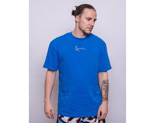 Triko Karl Kani Small Signature Essential Tee blue