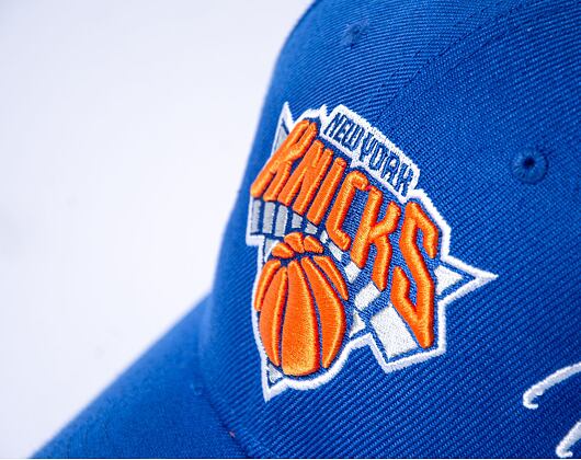 Kšiltovka Mitchell & Ness Champ Wrap Pro Snapback New York Knicks Blue