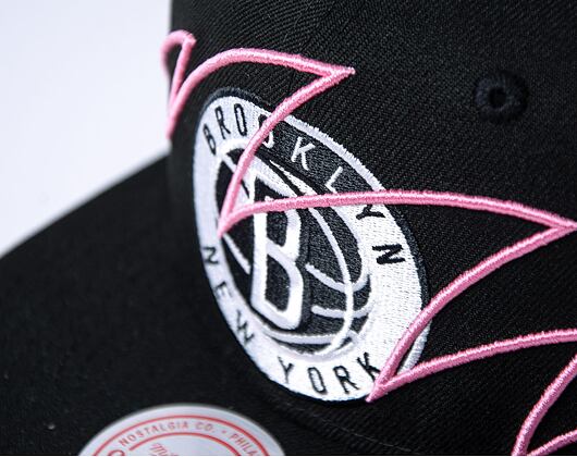 Kšiltovka Mitchell & Ness Shark Bite Snapback Brooklyn Nets Black