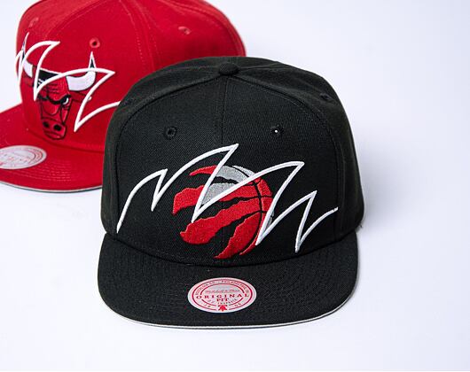 Kšiltovka Mitchell & Ness Shark Bite Snapback Nba Toronto Raptors Black