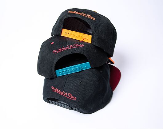 Kšiltovka Mitchell & Ness Team 2 Tone 2.0 Snapback Nba Miami Heat Black / Red