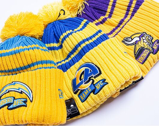 Kulich New Era NFL22 Sideline Sport Knit Los Angeles Chargers Team Color