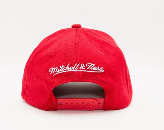 Kšiltovka Mitchell & Ness Team Ground 2.0 Stretch Snapback Los Angeles Clippers Red