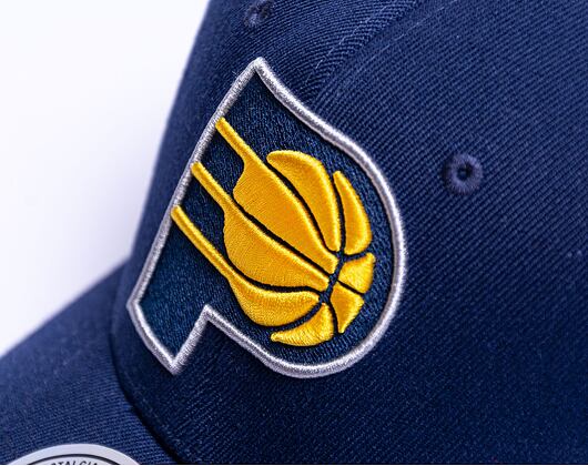 Kšiltovka Mitchell & Ness Team Ground 2.0 Stretch Snapback Indiana Pacers Blue