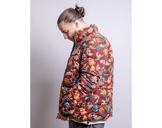 Bunda Karl Kani Retro Reversible Corduroy Flower Puffer Jacket Multicolor