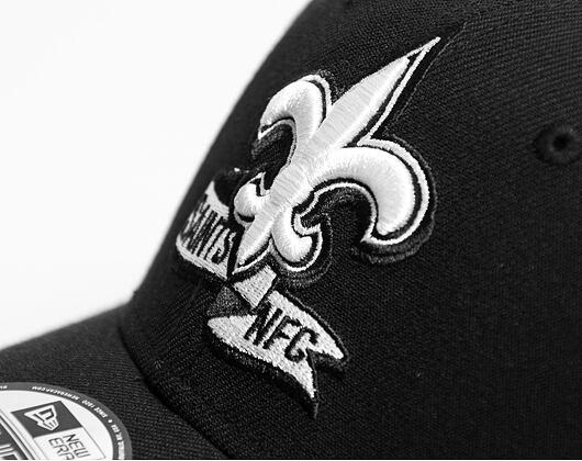 Kšiltovka New Era 39THIRTY NFL22 Sideline New Orleans Saints Black / White