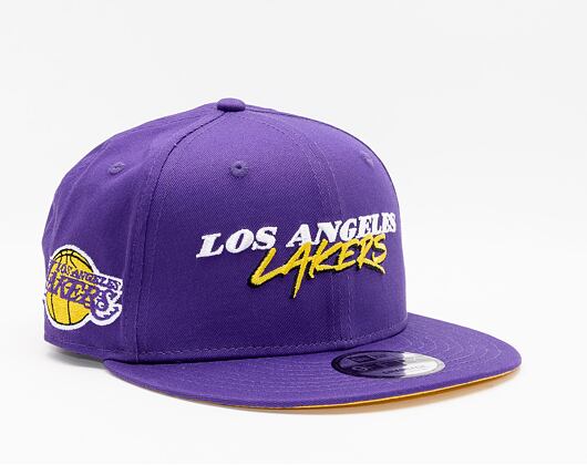 Kšiltovka New Era 9FIFTY NBA Script Team Los Angeles Lakers Purple