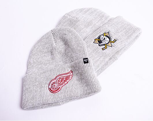 Kulich '47 Brand NHL Anaheim Ducks Brain Freeze '47 Cuff Knit Grey