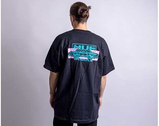 Triko HUF Muscles T-Shirt Black