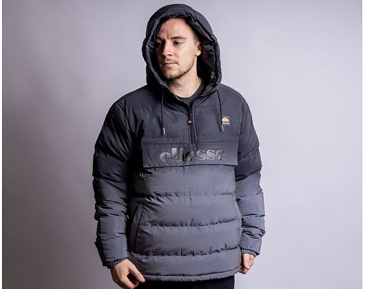 Bunda Ellesse Pilazzo OH Jacket Black/Silver Reflective