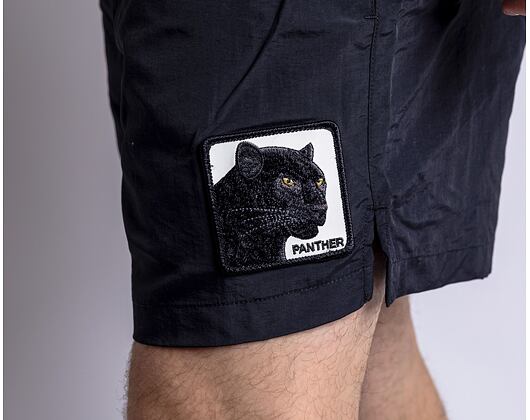 Kraťasy Goorin - Big Cat Dip - Black