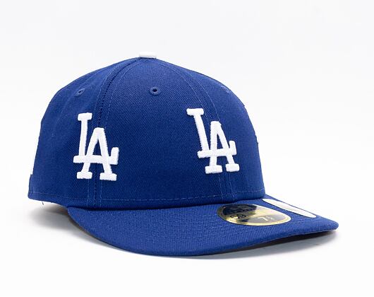 Kšiltovka New Era 59FIFTY MLB All over Logo LP Low Profile Los Angeles Dodgers Navy