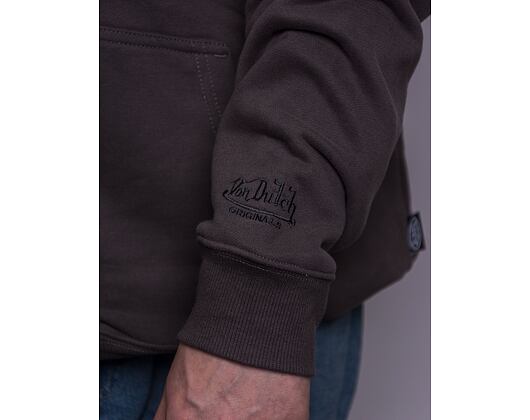 Mikina Von Dutch Matthew Sweatshirt French Terry Cotton Grey