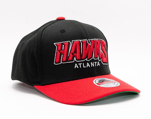 Kšiltovka Mitchell & Ness SHREDDER STRETCH SNAPBACK HWC Atlanta Hawks Black