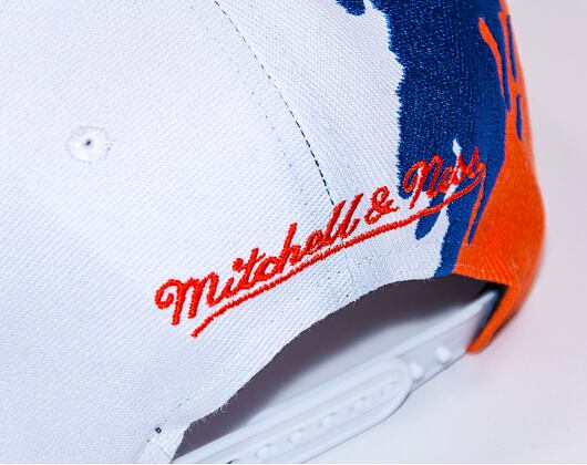 Kšiltovka Mitchell & Ness PAINTBRUSH SNAPBACK University Of Florida White / Orange