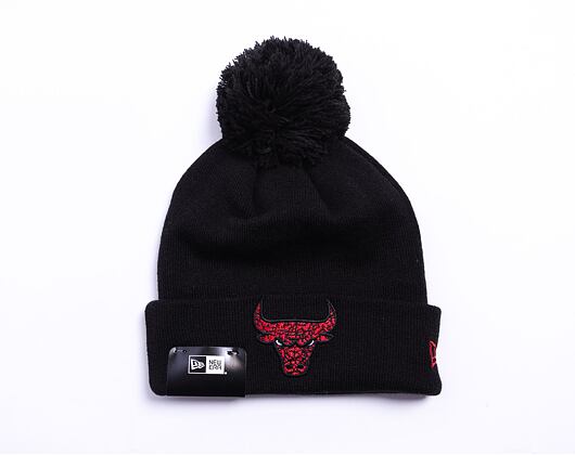 Kulich New Era NBA Infill Bobble Beanie Chicago Bulls Black