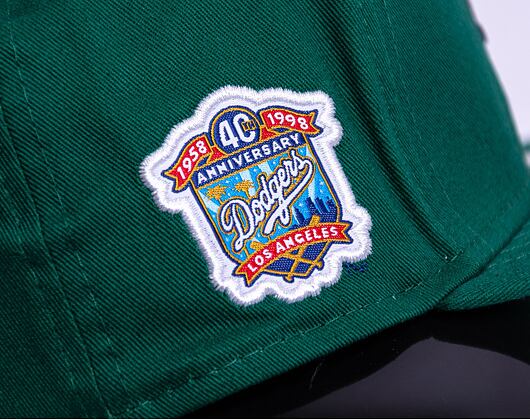 Kšiltovka New Era 59FIFTY MLB Patch 5 Los Angeles Dodgers Green