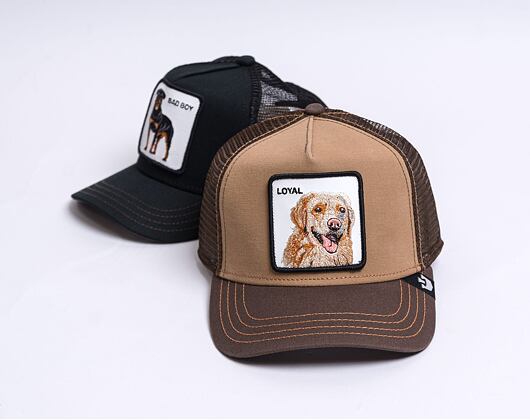 Kšiltovka Goorin Bros The Loyal Dog Trucker Brown