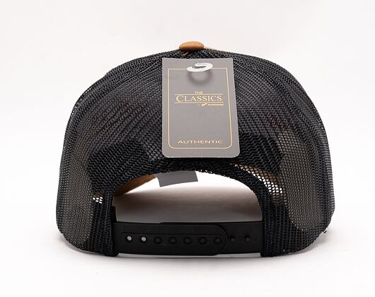 Kšiltovka Yupoong Retro Trucker 2-Tone Caramel / Black