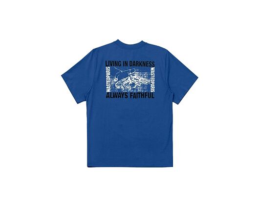 Triko Wasted Paris T-Shirt Darkness - Minor Blue