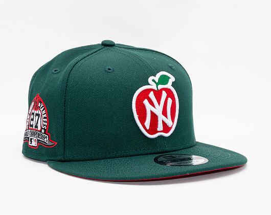 Kšiltovka New Era 9FIFTY MLB Apple New York Yankees Green