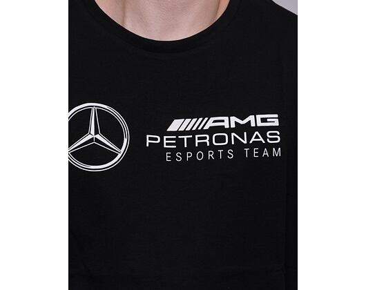Triko New Era Mercedes E-sports Chest Logo T-shirt Black