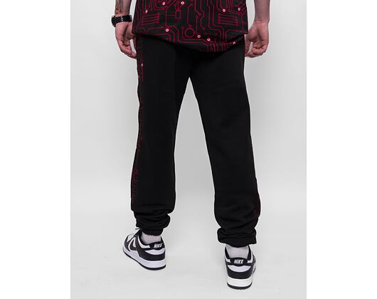 Tepláky New Era Mercedes E-sports Motherboard Joggers Black