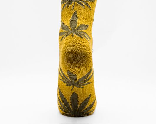 Ponožky HUF Essentials Plantlife Sock Green