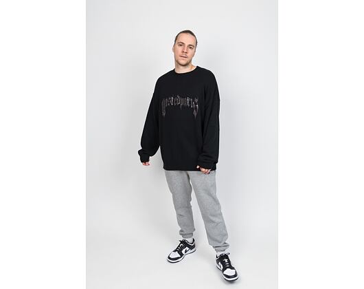 Svetr Wasted Paris Sweater Iron Pitcher - Black